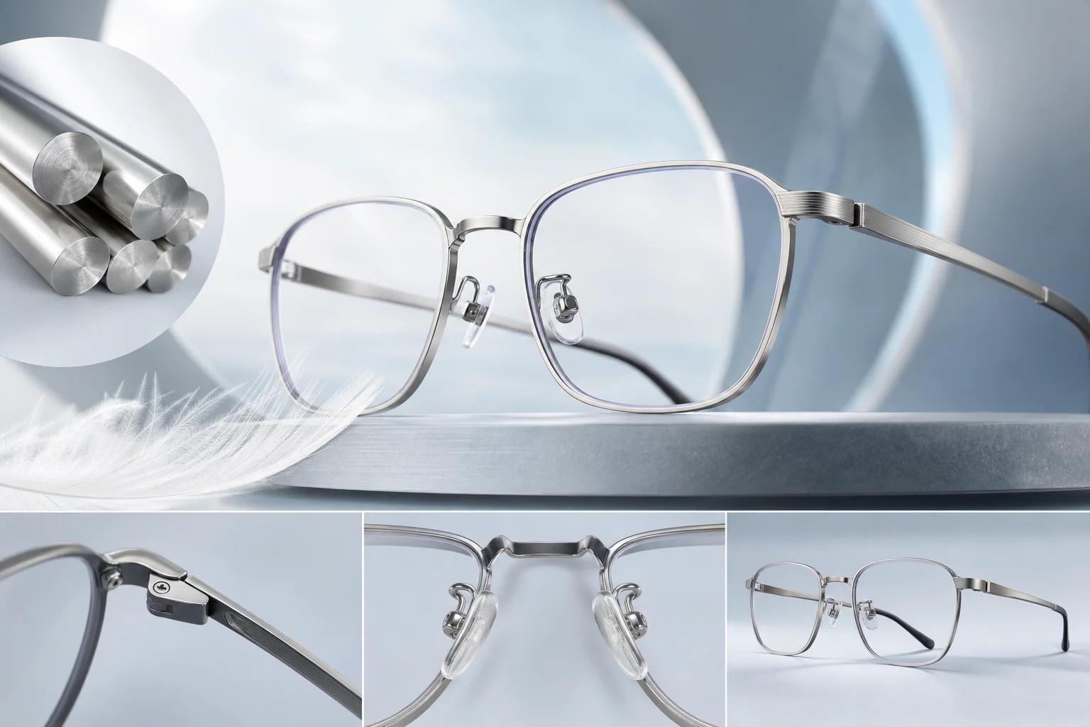 Gọng Kính Titanium Là Gì? Có Tốt Không? Cách Chọn Gọng Titan Siêu Nhẹ