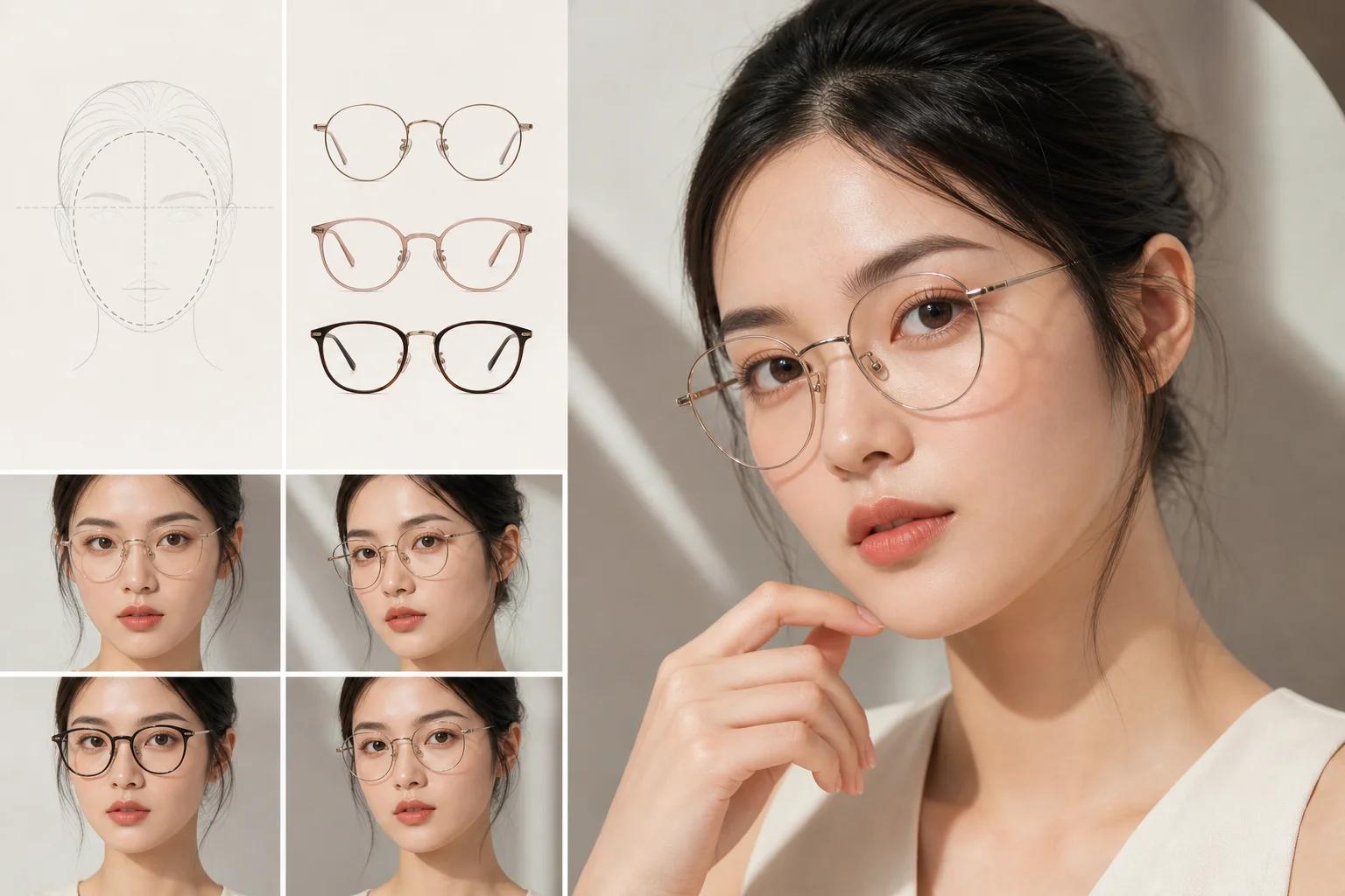 Mặt Nhỏ Đeo Kính Gì? Cách Chọn Gọng Vừa Vặn, Không Lấn Mặt