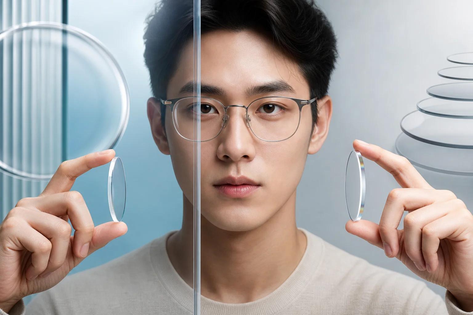 Tròng Kính Siêu Mỏng Cho Người Cận Nặng: Nên Chọn 1.67 Hay 1.74?