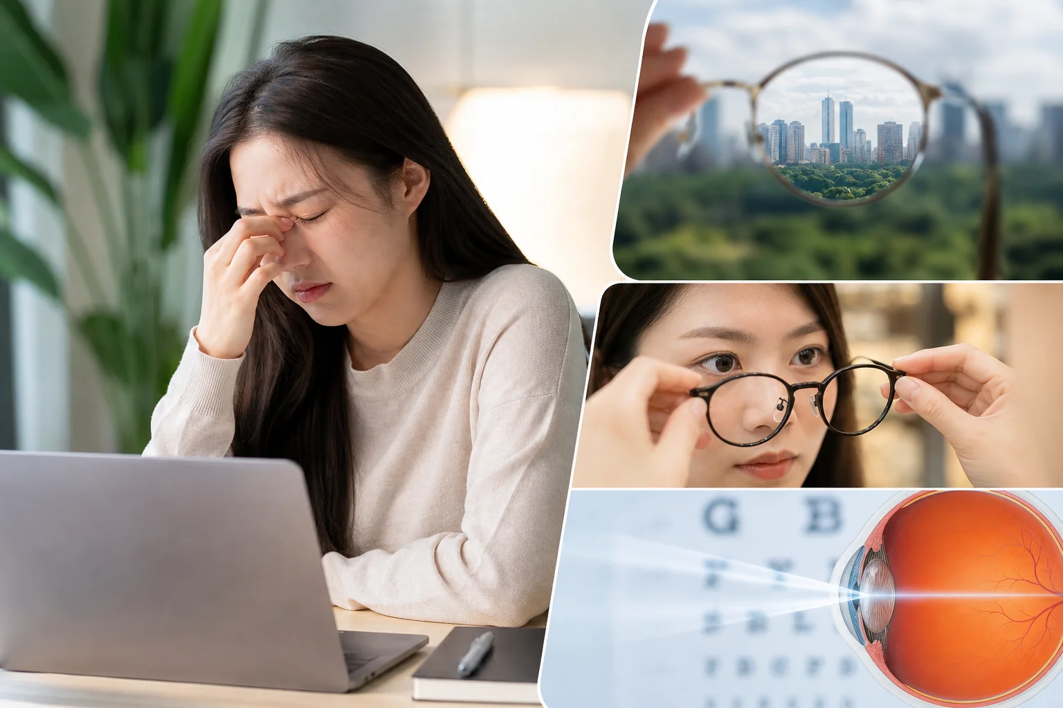 Cận không đeo kính: thói quen nhỏ, ảnh hưởng không nhỏ