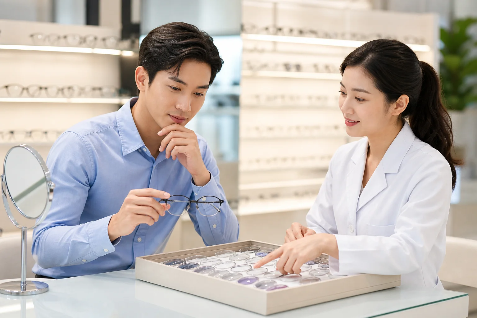 Chọn tròng kính phù hợp nhu cầu