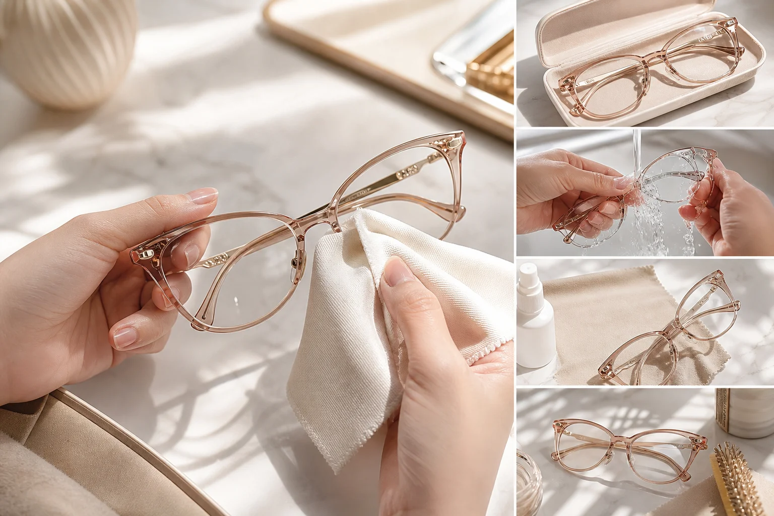 Cách bảo quản gọng kính cận Dior luôn đẹp