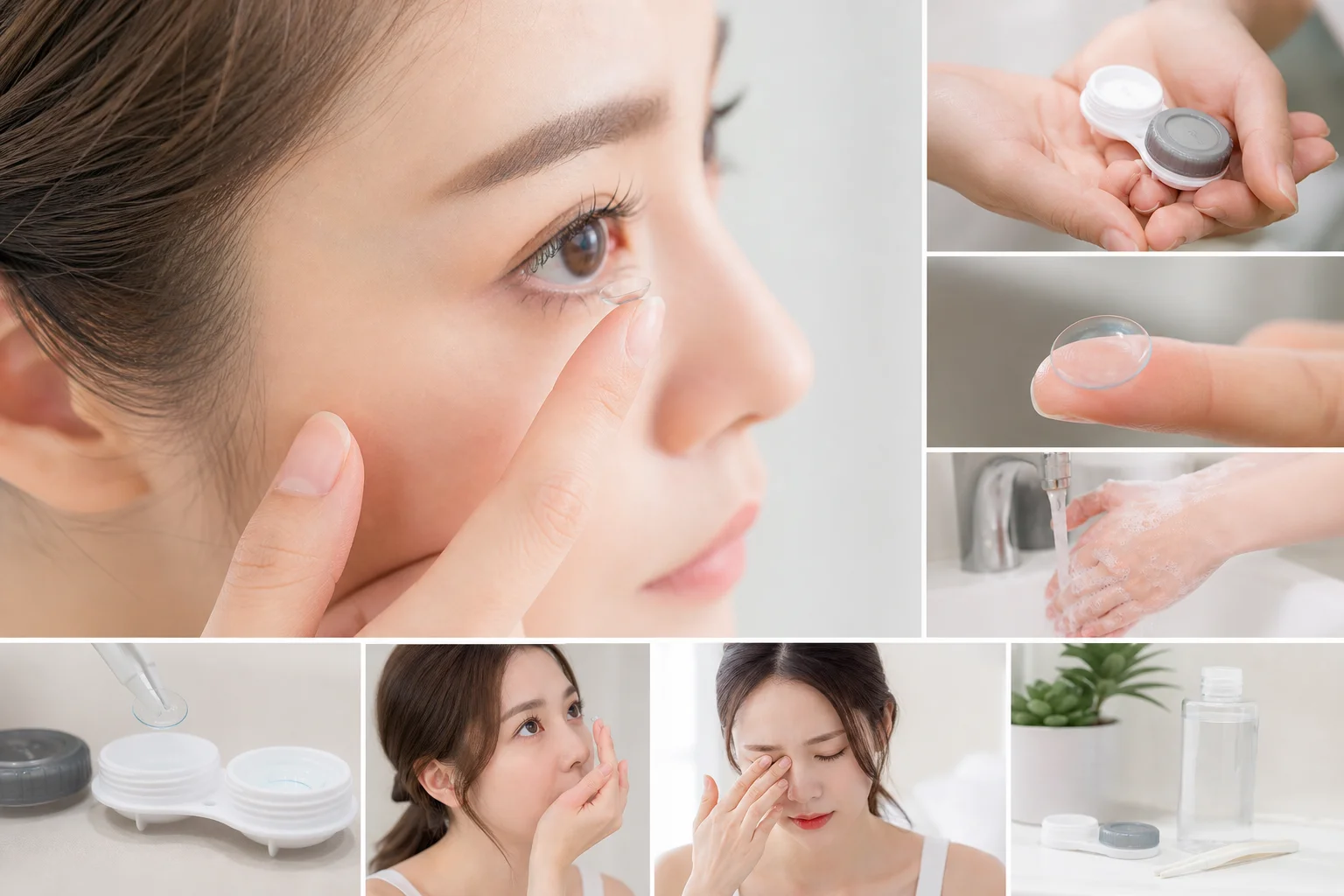Lưu ý quan trọng khi đeo lens cận