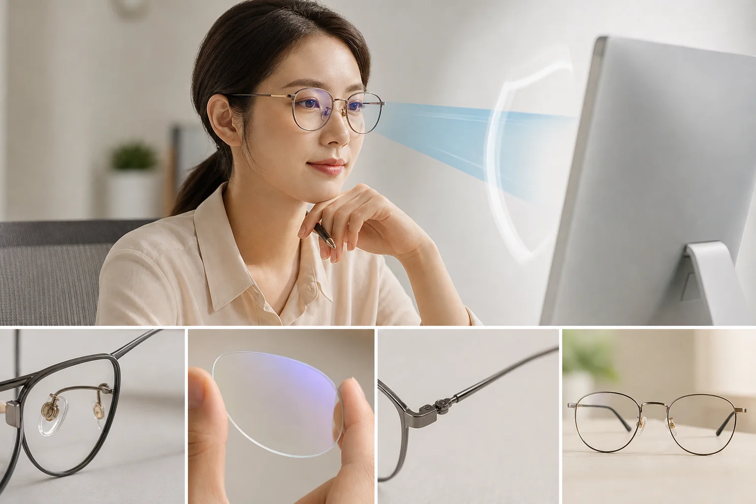 Đặc điểm của một chiếc kính phù hợp dân văn phòng